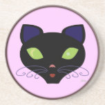 Night Cat Coaster