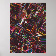 night city print