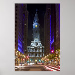 Night Colour Broad St, Photo By: Joe Dantone posters