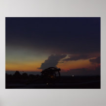 night falls print