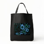 Night Flowers Canvas Bags