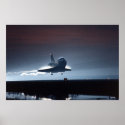 Night Landing of the Space Shuttle STS-80 posters