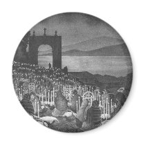 Night of the Dead. Janitzio, Mexico. c. 1958 Fridge Magnet