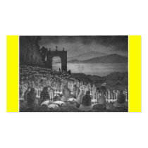 Night of the Dead. Janitzio, Mexico. Circa 1958 Business Card Templates