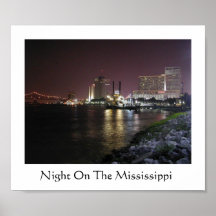 Night On The Mississippi Poster