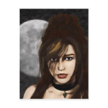 Night Portrait Postcard
