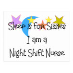 Night Shift Nurse Gifts Post Cards