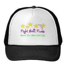 Night Shift Nurse Keepin Em alive until 7:05 Mesh Hats