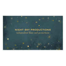Night Sky Business Cards