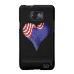Night Sky Heart Samsung Galaxy Cases