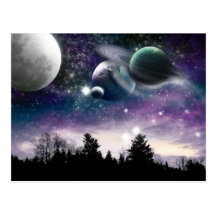 Night Sky postcard