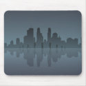 Night Skyline & Silhouettes mousepads