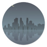 Night Skyline & Silhouettes stickers