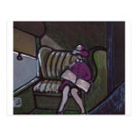 NIGHT TRAIN POST CARD