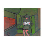 Night train postcard