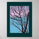 Night tree posters