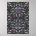 Nightbloom Mandala Complex 1A Poster