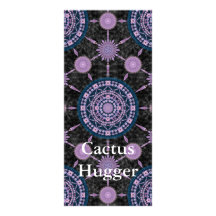 Nightblooming Cactus Bookmark Rack Card Design