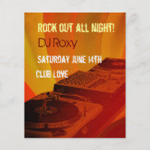 nightclub flyer
