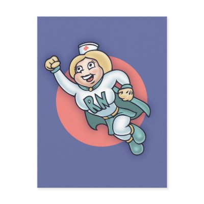 Nightly Nurse! Postcards