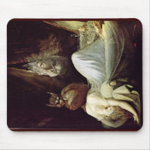 Nightmare By Füssli Johann Heinrich (Best Quality) Mouse Pad