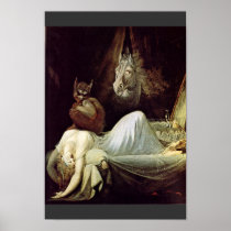 Nightmare By Füssli Johann Heinrich (Best Quality) Poster