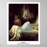 Nightmare By Johann Heinrich Fuseli Posters
