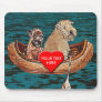"Nighttime Canoe Ride" Mouse Mats