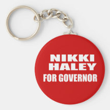 NIKKI HALEY FOR GOVERNOR KEYCHAINS