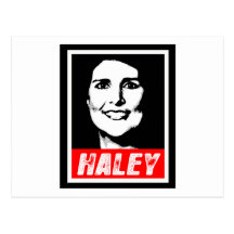 NIKKI HALEY STAMP.png Post Cards