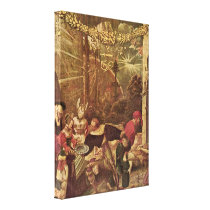 Niklaus Manuel - Beheading of John the Baptist Stretched Canvas Prints