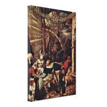 Niklaus Manuel - Beheading of John the Baptist Gallery Wrap Canvas