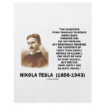 Nikola Tesla Clear Thinkers Sane To Think Clearly flyers