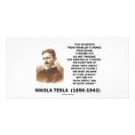 Nikola Tesla Clear Thinkers Sane To Think Clearly photo cards