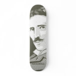 Nikola Tesla Portrait skateboards