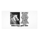 Nikola Tesla Scientists Equation No Relation Quote photo cards