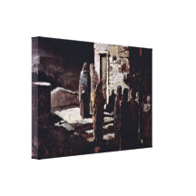Nikolai Nikolaevich Ge - In garden of Gethsemane Stretched Canvas Print