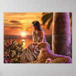"Nile Sunset" Canvas Art