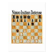 Nimzo-Indian Defence Post Card