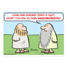 nine hundred years anachronistic post card