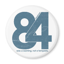 Nineteen eighty Four 1984 magnets