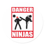 Ninja Academy Okinawa Kill Bill stickers