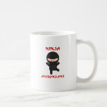 Ninja Accountant Coffee Mugs