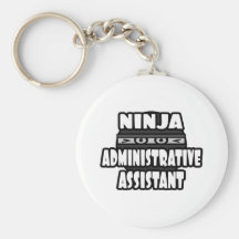 Ninja Administrative Assistant Key Chains