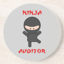 Ninja Auditor Coasters