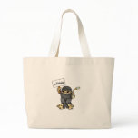 Ninja Baby Canvas Bags