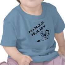 Ninja Baby t-shirts