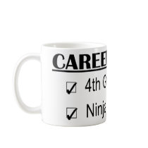 Ninja Career Goals - 4th Grade Mugs