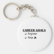Ninja Career Goals - Engineer Key Chain