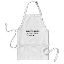 Ninja Career Goals - History Teacher Aprons